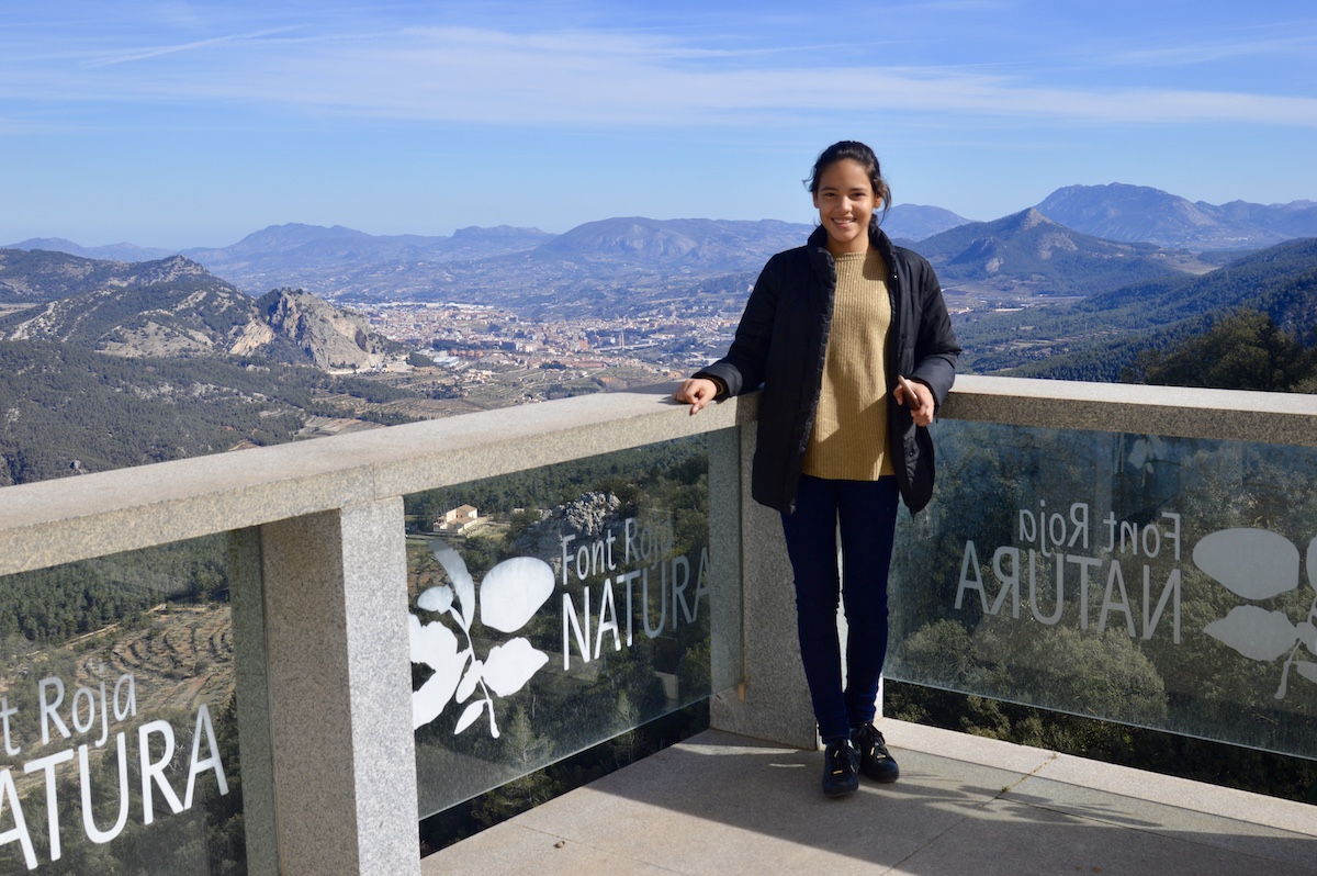 Vista desde el mirador de La Font Roja